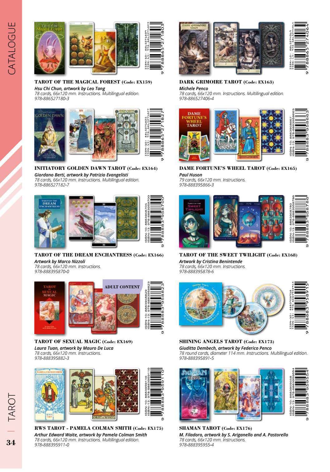Lo Scarabeo catalogue 2019